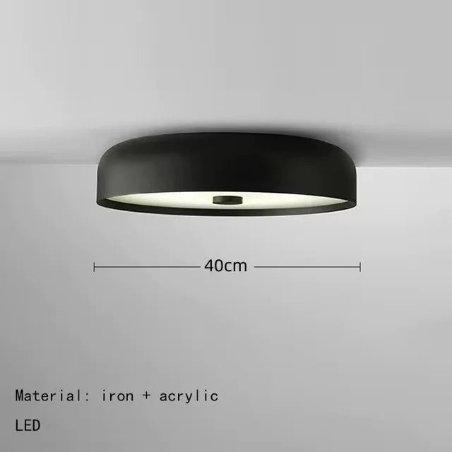 vertigo bird KAT LED ceiling light Bedroom Black White Orange Ceiling Light