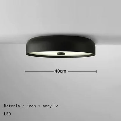 vertigo bird KAT LED ceiling light Bedroom Black White Orange Ceiling Light