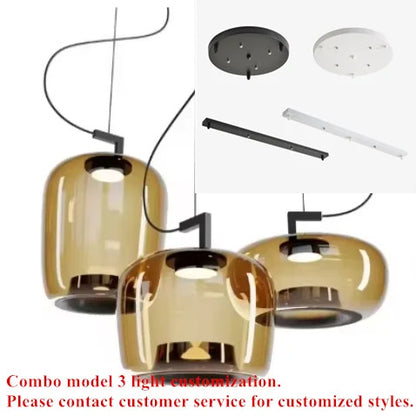 BROKIS DOUBLE Pendant Lamp bedroom bedside light