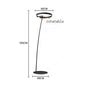 Designer Fishing Floor Lamp Nordic LED Living Room Floor Lamp