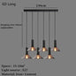 Industrial Concrete Pendant Light Home Decoration Chandelier Fixture Iron Shade Cement Hanging Lamp