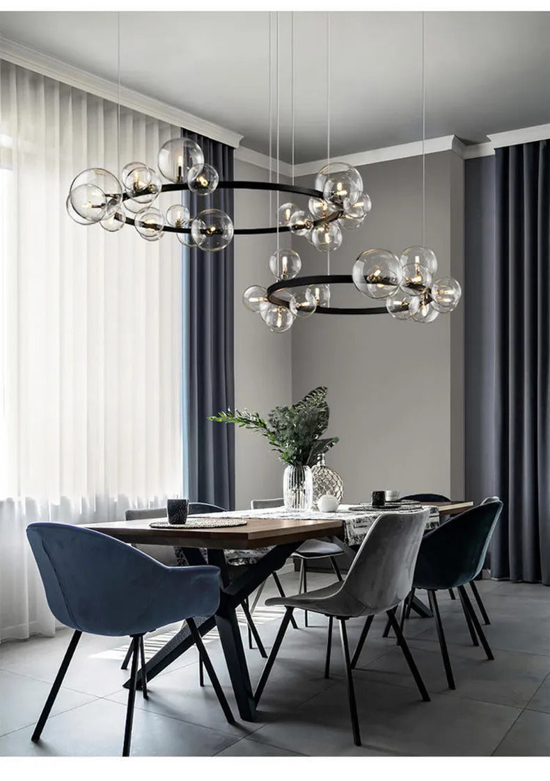 Molecule chandelier LED Modern Minimalist lustre nordic chandelier