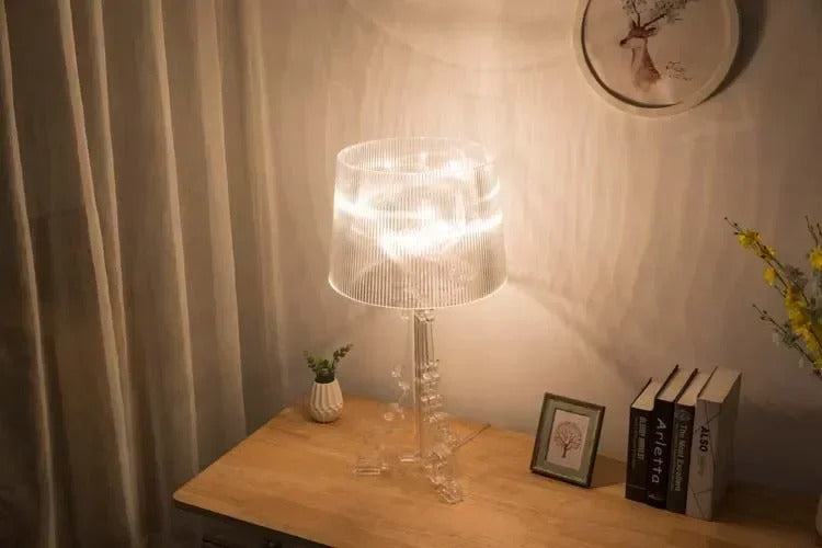 Acrylic Desk Lamp Creative Simplicity for Bedroom study room Personalized Decoration Baroque Ghosting Table Lamps Room Decor