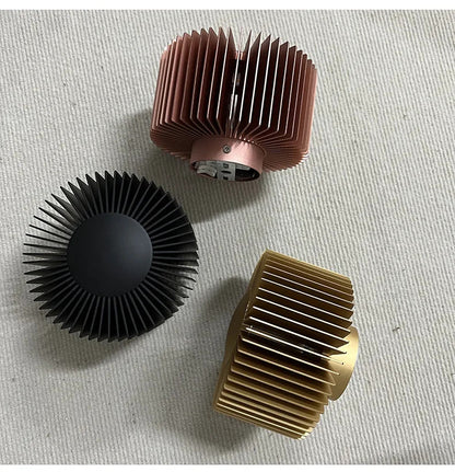 Modern small wall lamp Designer aluminium wall light Black Rose Gold bedroom night sconce