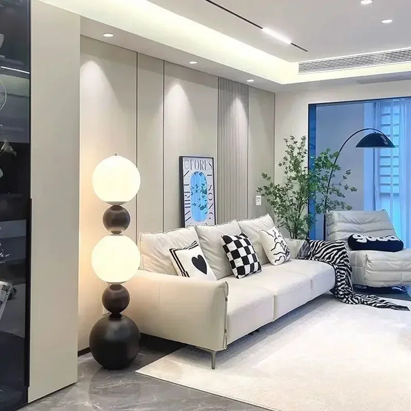 Art Gourd LED Floor Lamp Bedroom Atmosphere Decorative Light