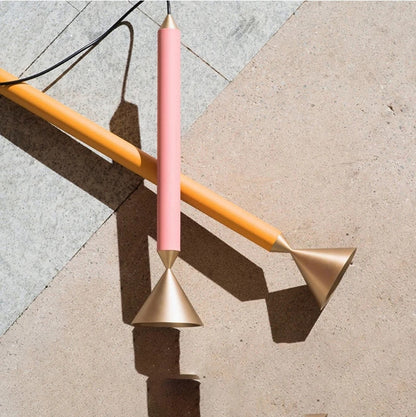 Italian Designer minimalist pendant light Apollo long pole small chandelier LED Hanging Lamp