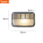 Outdoor Retro LED Wall Lamp E27 Industrial Vintage IP65 Waterproof Ceiling Sconce light