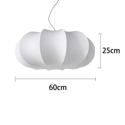 Japanese Style Wabi-sabi Style Silk Chandelier Retro Creative Bedroom Lamp