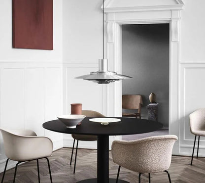 White Silver Aluminium E27 Pendant Lights Art Design For Dining Kitchen Bar Bedroom Cord Adjustable Hanglamp 110-220V