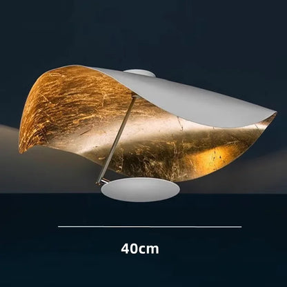 Catellani & Smith Lederam Manta Pendant Lamp Flying Saucer Hat industrial retro replica design lamp white black pendant light