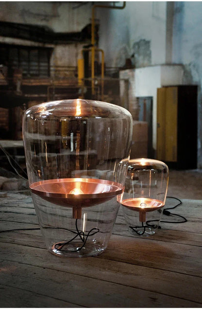 Czech Design Series Glass Table Lamp Livingroom Decoration Room Desks Personalized Creative Bedside Vitreous Desk Light