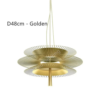 Vintage Gravity Origin Chandelier Luxury Metal lustre suspension black amd gold light for Living Dining Room kitchen island Lamp