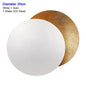 Modern Texture Designer round Wall Lamp Rotatable Black Gold round Sconce light