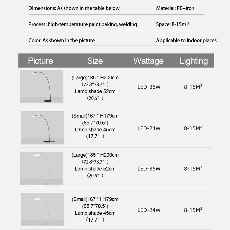 MR magoo Floor Lamp Designer Fishing Floor Lighting