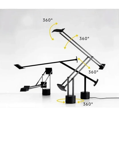 Creative Black Table Lamp for The Study Room Bedroom Bedside Hotel Designer Table Light Home Decor Desk Lamp