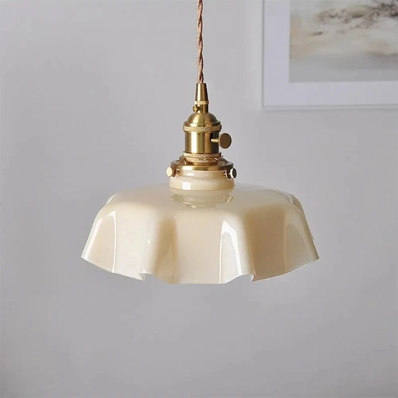 French Flower Pendant Light 