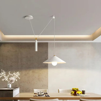 Modern minimalist Linear pendant light Nordic Industrial hanging light