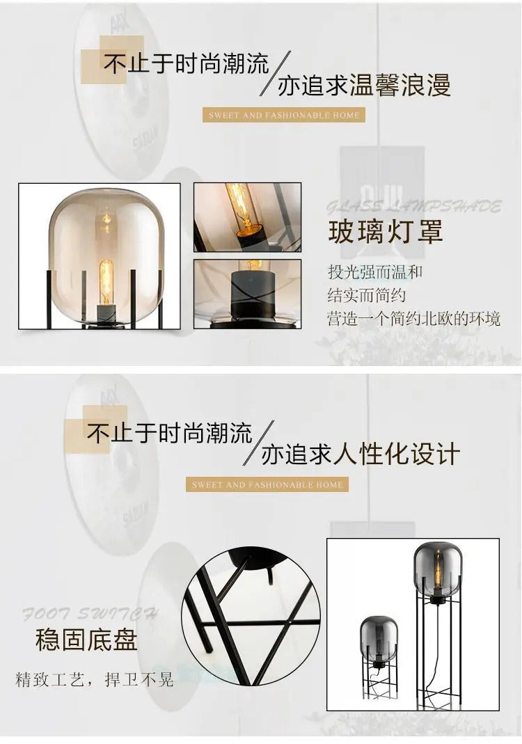 Pulpo Oda Floor Lamps Home Decoration Bedroom Living Room Standing Lamps