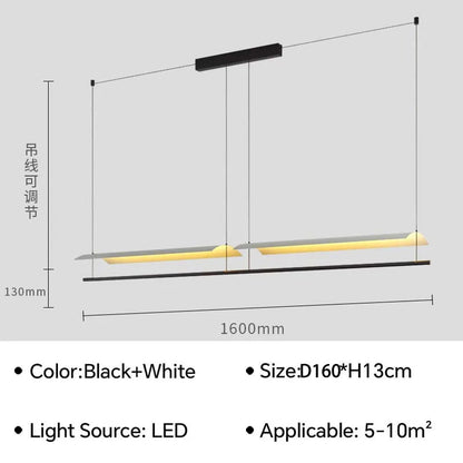 Modern Pendant Lamp LED Chandelier For Living Dining Room Restaurant Bar Kitchen Island Office Home Decor Light Fixture Lustre