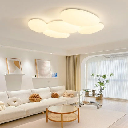Milky white Ceiling Lamp esthetic room ceiling light fittings