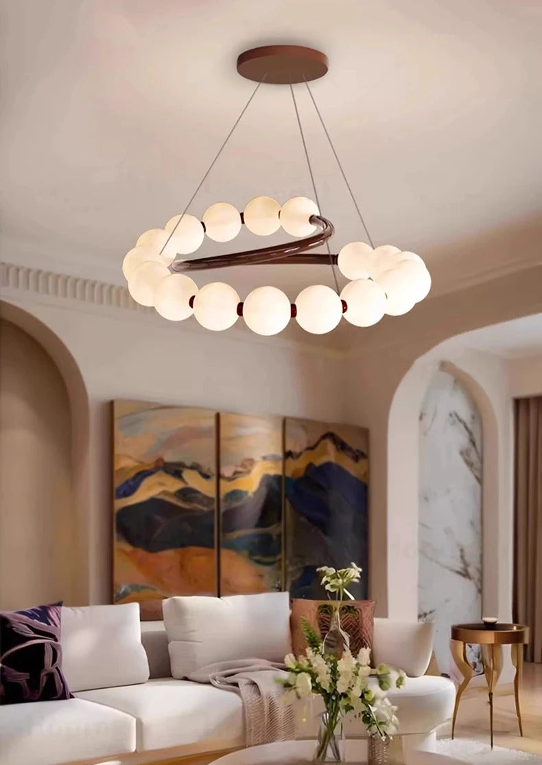 Nordic Minimalist LED Pendant Light Bedroom Food Tables Chandelier Home Decor Light Fixture