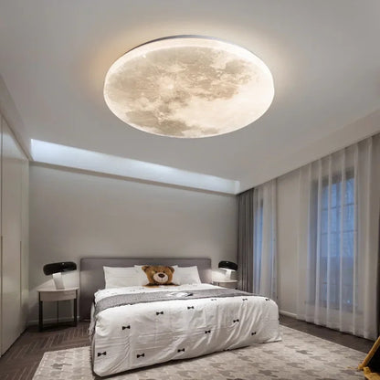 Lunar LED Ceiling Light Minimalist Bedroom Kitchen Balcony Decor Lighting Fixture