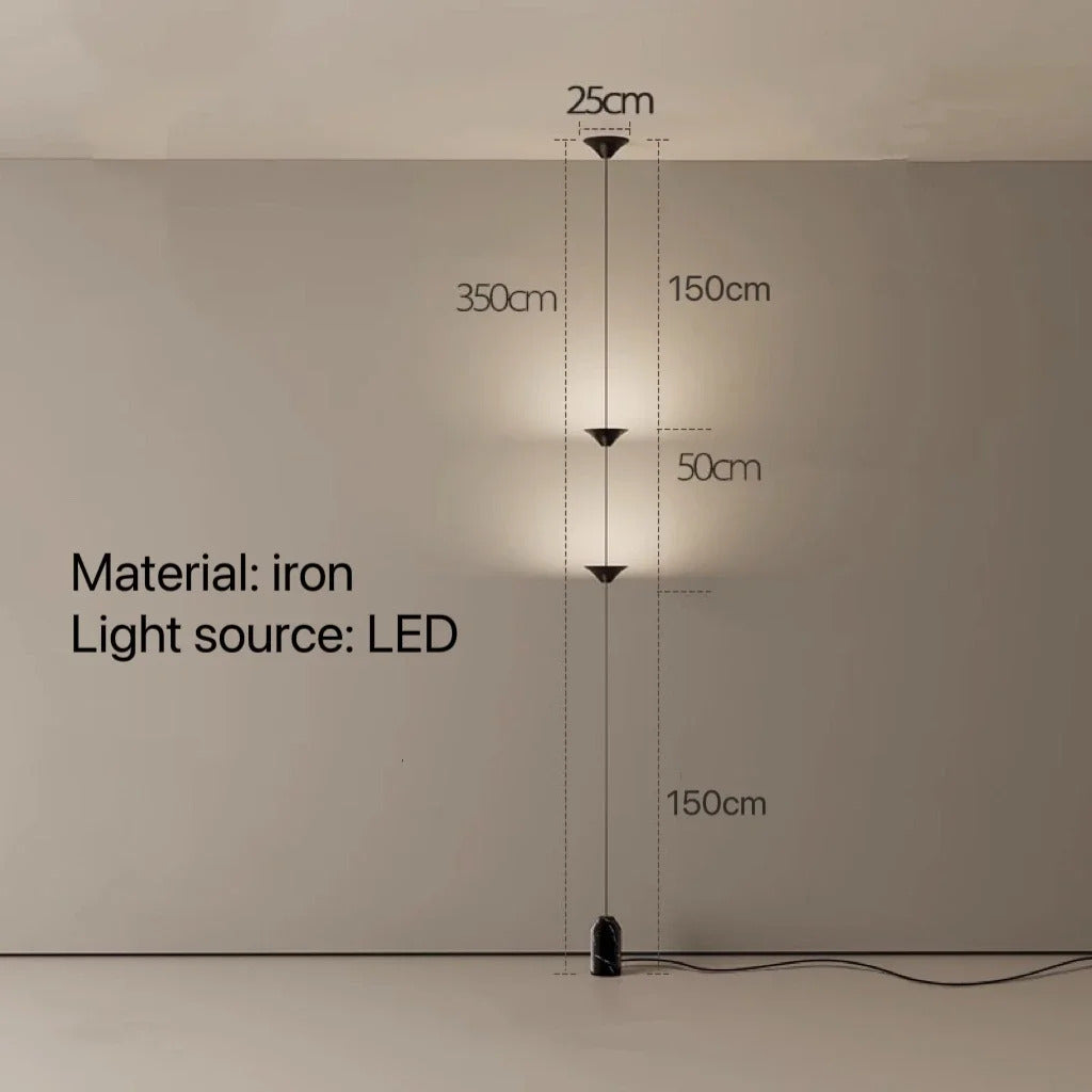 Paolo Castelli SORELUNA floor lamp bedroom bedside lamp