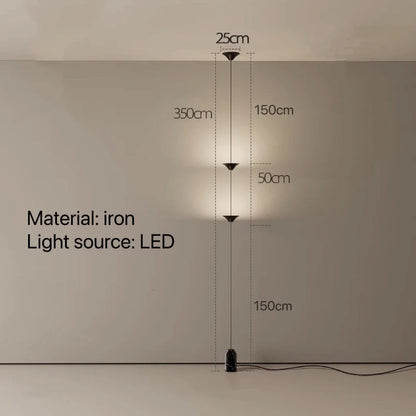 Paolo Castelli SORELUNA floor lamp bedroom bedside lamp