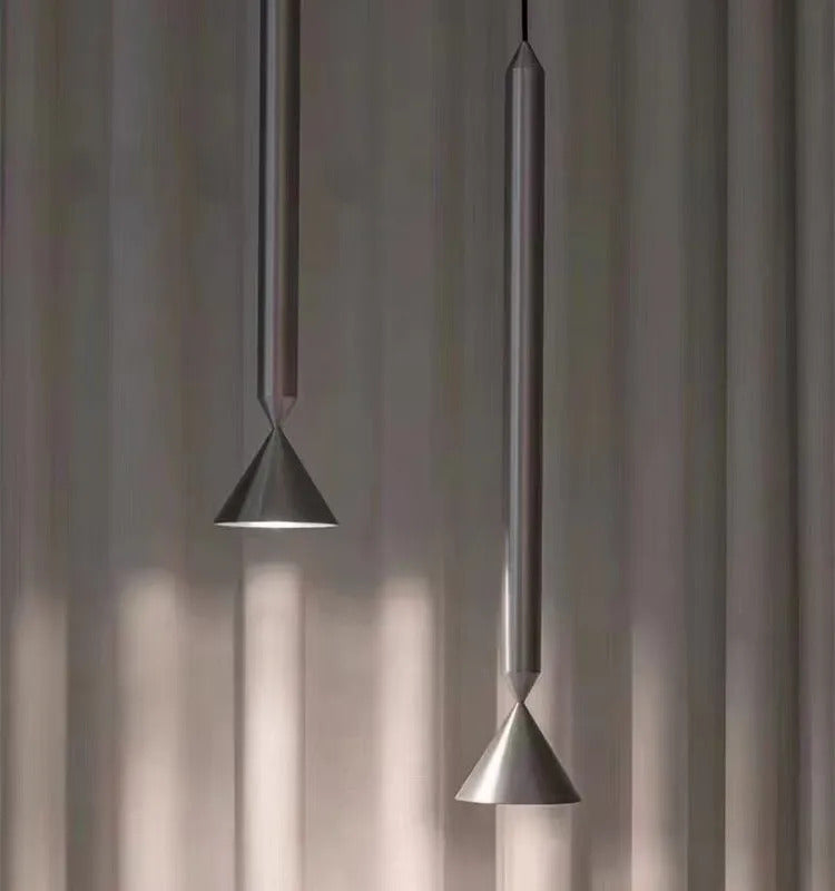 Italian Designer minimalist pendant light Apollo long pole small chandelier LED Hanging Lamp
