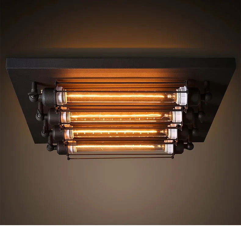 Inudustrial Ceiling lamp Edison Steampunk ceiling lights