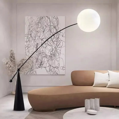Fishing Rod Led Floor Lamp Bedroom Bedside corner floor lamp