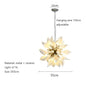 Nordic Petal chandelier Luxury Ceramic Pendant Lamp