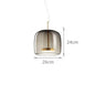 Modern Glass Pendant Lights Ceiling Chandeliers LED Hanging Lamp Living Room Kitchen Fixture Home Decoration Loft LED Luminarias