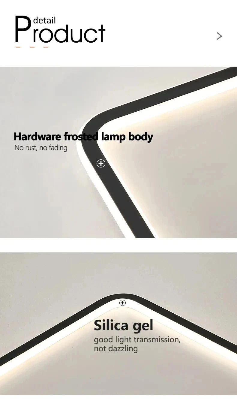 Ultrathin LED Ceiling Lamp Living Room Bedroom Home Decor Lighting Fixture