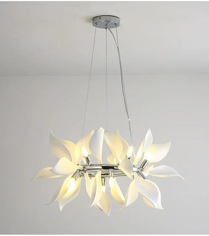 Nordic Petal chandelier Luxury Ceramic Pendant Lamp