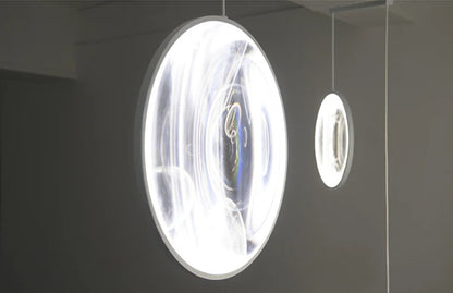 Yuji Okitsu Chandelier LED Round clear glass light replica designer furniture lighting lamp