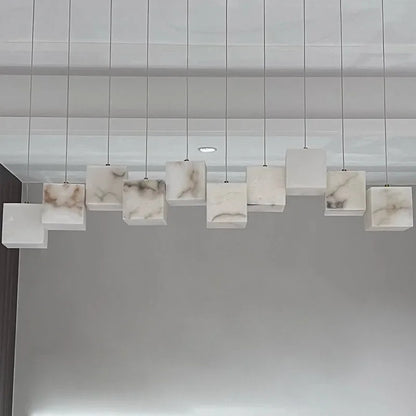 Alabaster Box Chandelier