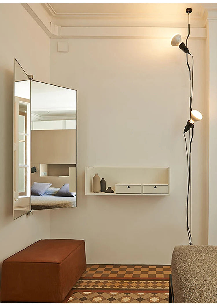 Italian Parentesi Pendant Lamp Modern Parlor Corner Lamp