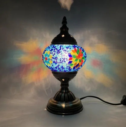 Turkish mosaic glass Table Lamp home bedside table lamp
