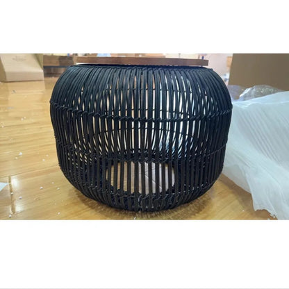 Rattan pendant light vintage Wabi-sabi Lights