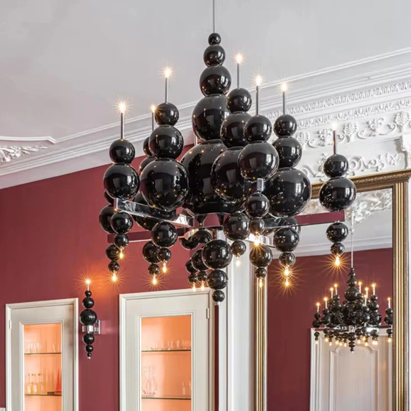 Luxury Living Room Black Chandelier Designer Tears From Moon Chandelier