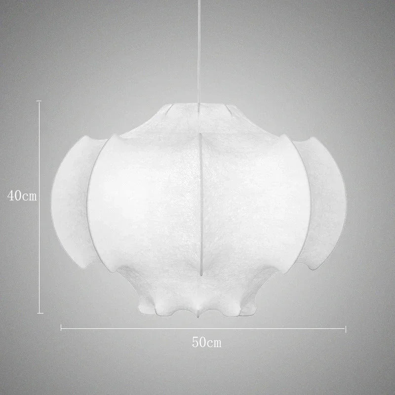Creative Cocoon Pendant Lamp Wabi Sabi Style Pendant Light