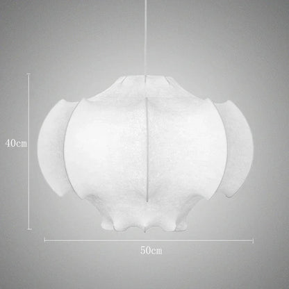 Creative Cocoon Pendant Lamp Wabi Sabi Style Pendant Light