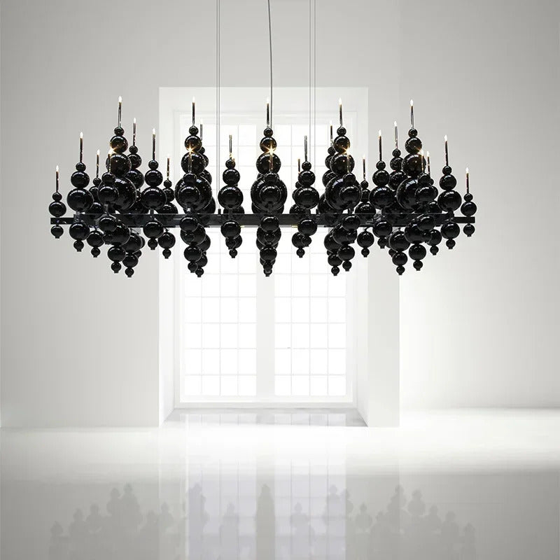 Luxury Living Room Black Chandelier Designer Tears From Moon Chandelier