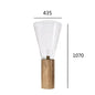 Muffins Table Light Creative Wood Lamp Art Deco amber grey Glass lamp Living Room Restaurant Hotel Bedroom beside Corner Lamp