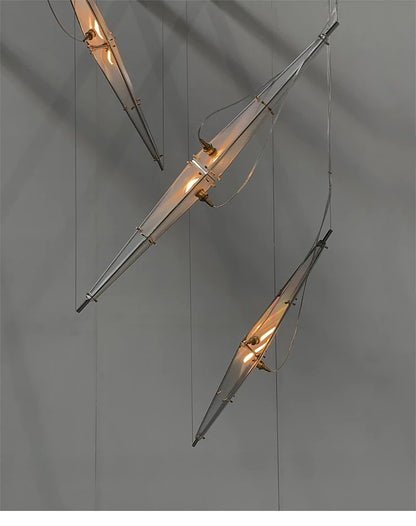 Postmodern pendant lights Designer luxury minimalist glass pendant light