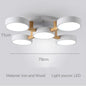 Modern Ceiling Lamp Bedroom Minimalist Wood Home Decor Lighting Fixtures