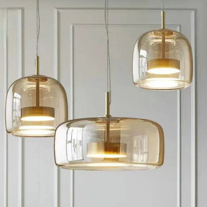 Modern Glass Pendant Lights Ceiling Chandeliers LED Hanging Lamp Living Room Kitchen Fixture Home Decoration Loft LED Luminarias