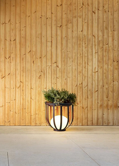 Outdoor Waterproof Lawn Lamps Solar Courtyard Balcony Garden Plant Flowerpot LED lamp