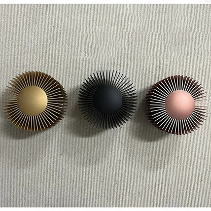 Modern small wall lamp Designer aluminium wall light Black Rose Gold bedroom night sconce